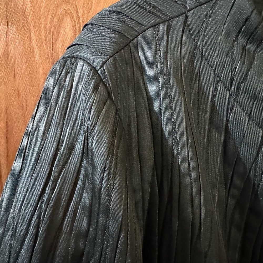 Lafayette 148 NY Textured Black Jacket Blazer Women’s Size 18 Career Evening - Picture 3 of 4